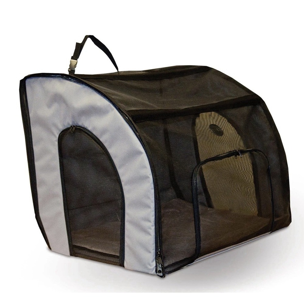 K&H Pet Products Enclosed Large Dog Car Seat, Travel Safety Carrier, Dog Travel - Picture 3 of 8